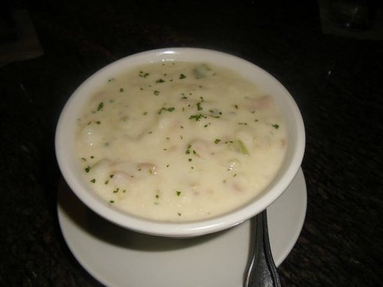 Order Clam Chowder Soup food online from Neal Coffee Shop store, San Mateo on bringmethat.com