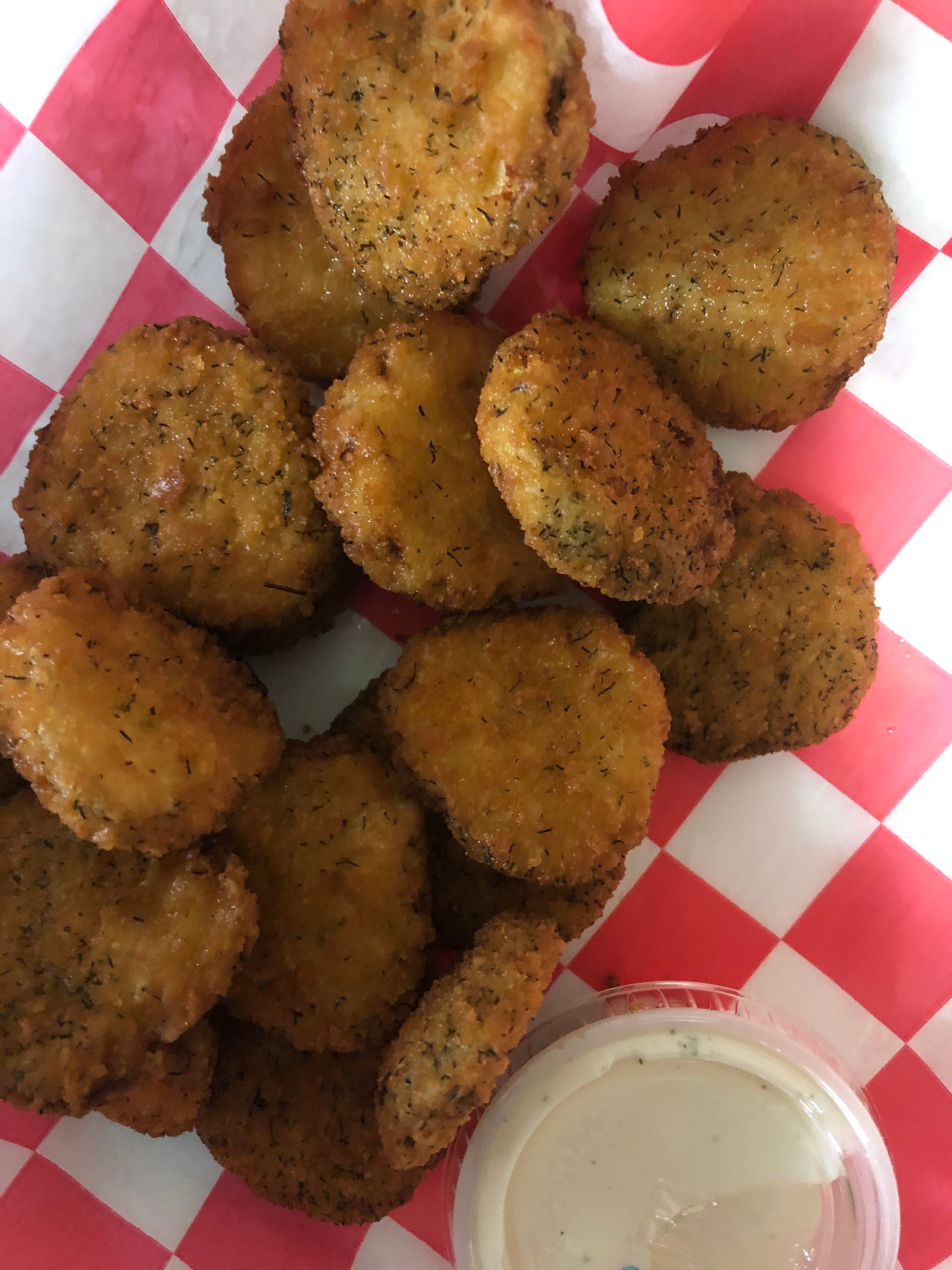 Order Fried Pickles - Appetizer food online from Eubank Pizza Somerset store, Somerset on bringmethat.com