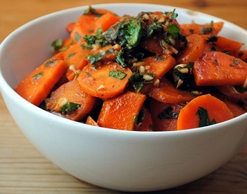 Order ½ Pint Moroccan Carrots food online from Burnt Offerings store, Las Vegas on bringmethat.com