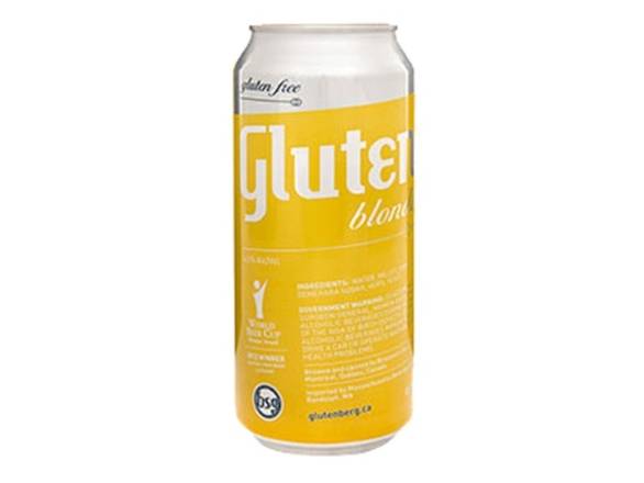 Order Glutenberg Blonde Ale - 4x 16oz Cans food online from Sky Liquors store, Chicago on bringmethat.com