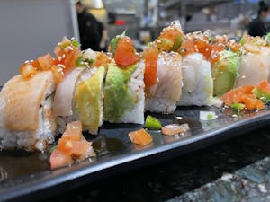 Order Hamachi & Jalapeño Roll food online from Aki Sushi & Japanese Fusion store, San Jacinto on bringmethat.com