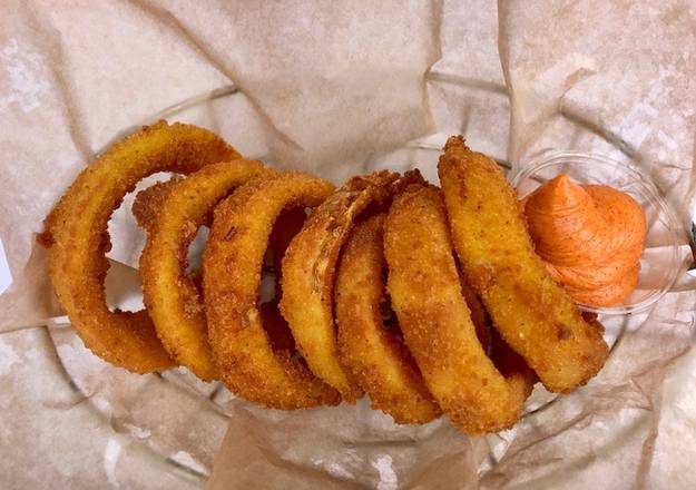 Order Panko Breaded Onion Rings food online from Farm Burger Decatur store, Decatur on bringmethat.com