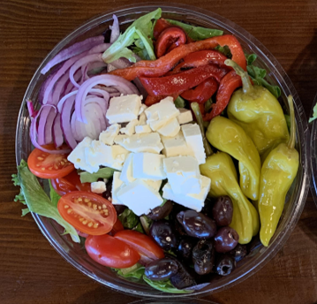 Order The Greek Salad food online from Leavitt & Sons store, Portland on bringmethat.com