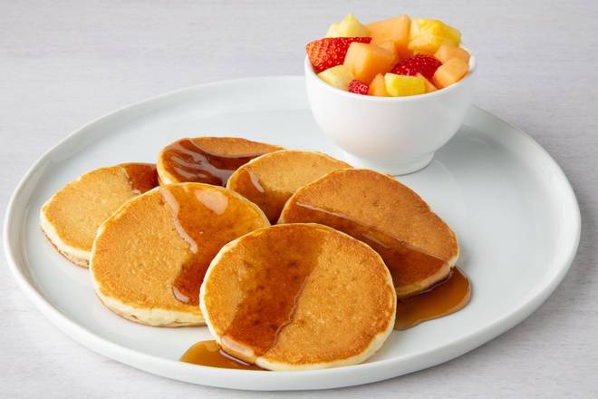 Order Bucky's Mini-Pancakes food online from Village Inn store, Dubuque on bringmethat.com