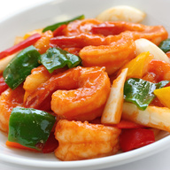 Order 104. Sweet and Sour Shrimp food online from Chinatown Kitchen store, Sheboygan on bringmethat.com