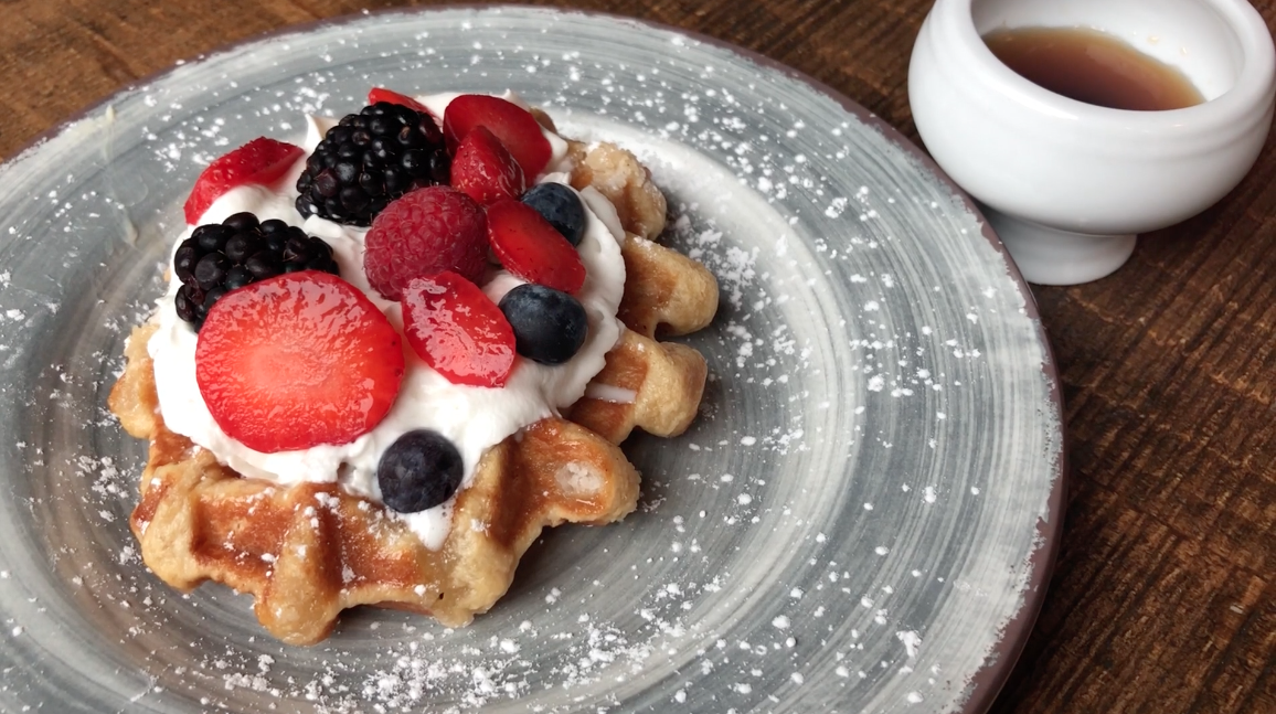 Order Traditional Waffle food online from Romeo And Juliet Coffee store, New York on bringmethat.com