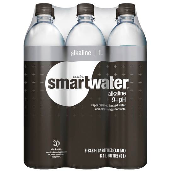 Order Smartwater Alkaline Bottles, 33.8 OZ, 6 PK food online from Cvs store, SPANISH FORT on bringmethat.com