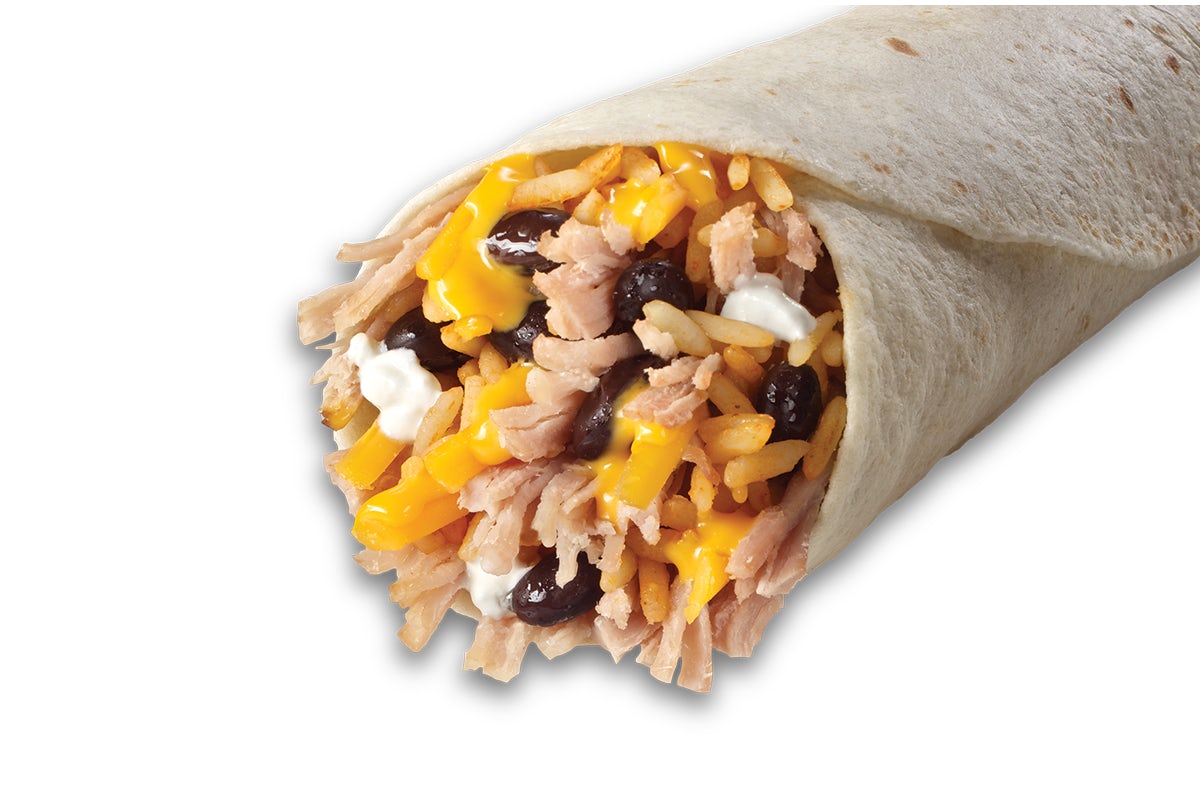 Order Sweet Pork Burrito food online from Taco Time store, North Ogden on bringmethat.com