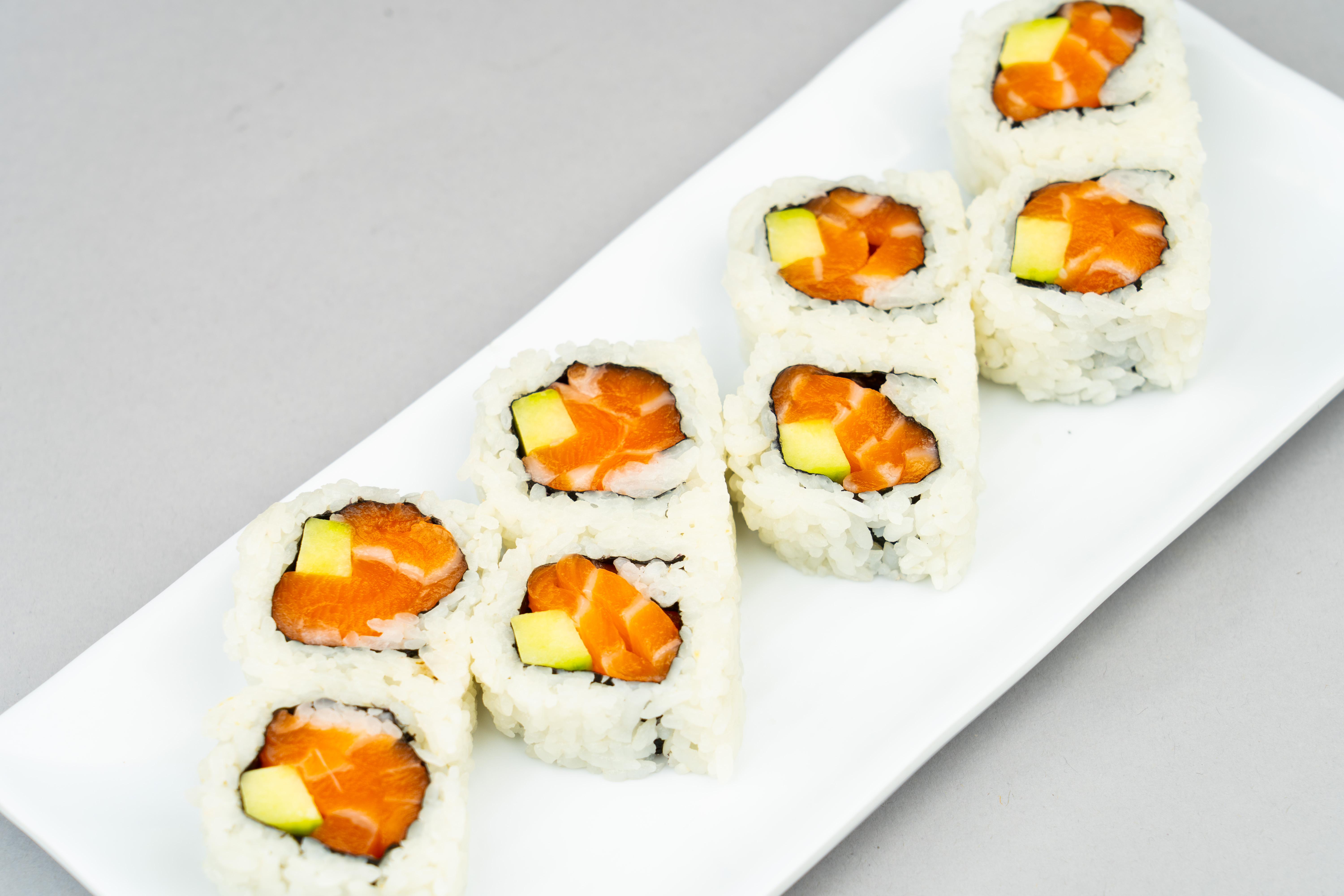 Order Salmon Roll food online from Kaiba Japanese Restaurant store, Anaheim on bringmethat.com