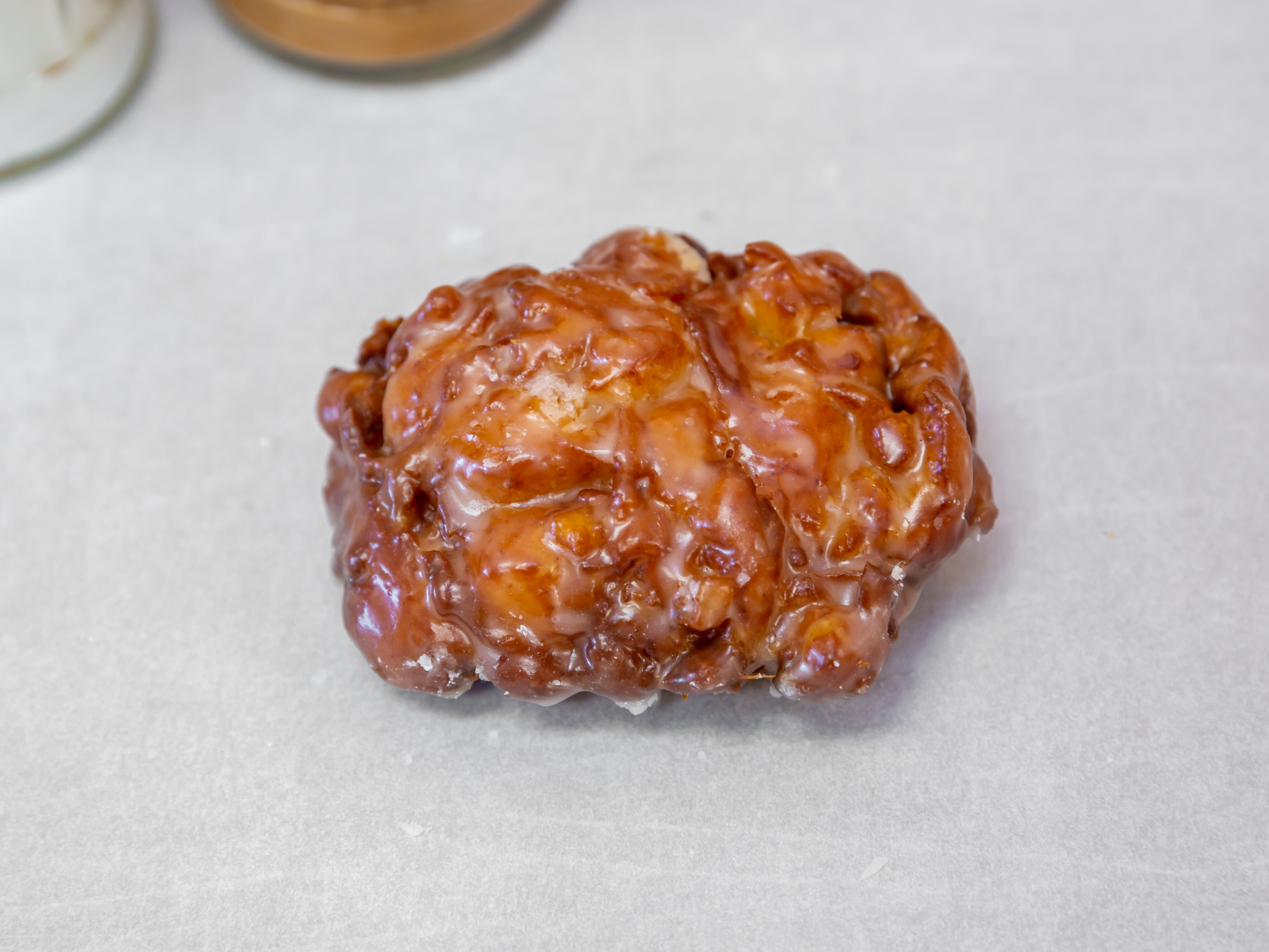 Order Apple Fritter (Small) food online from Jax Donut House store, Anaheim on bringmethat.com