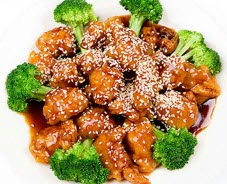 Order Sesame Chicken Combo Plate food online from Wok House store, Jacksonville on bringmethat.com