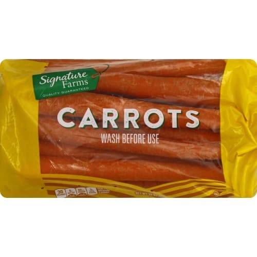 Order Signature Farms · Carrots Prepackaged (2 Lb) food online from Vons store, Montrose on bringmethat.com