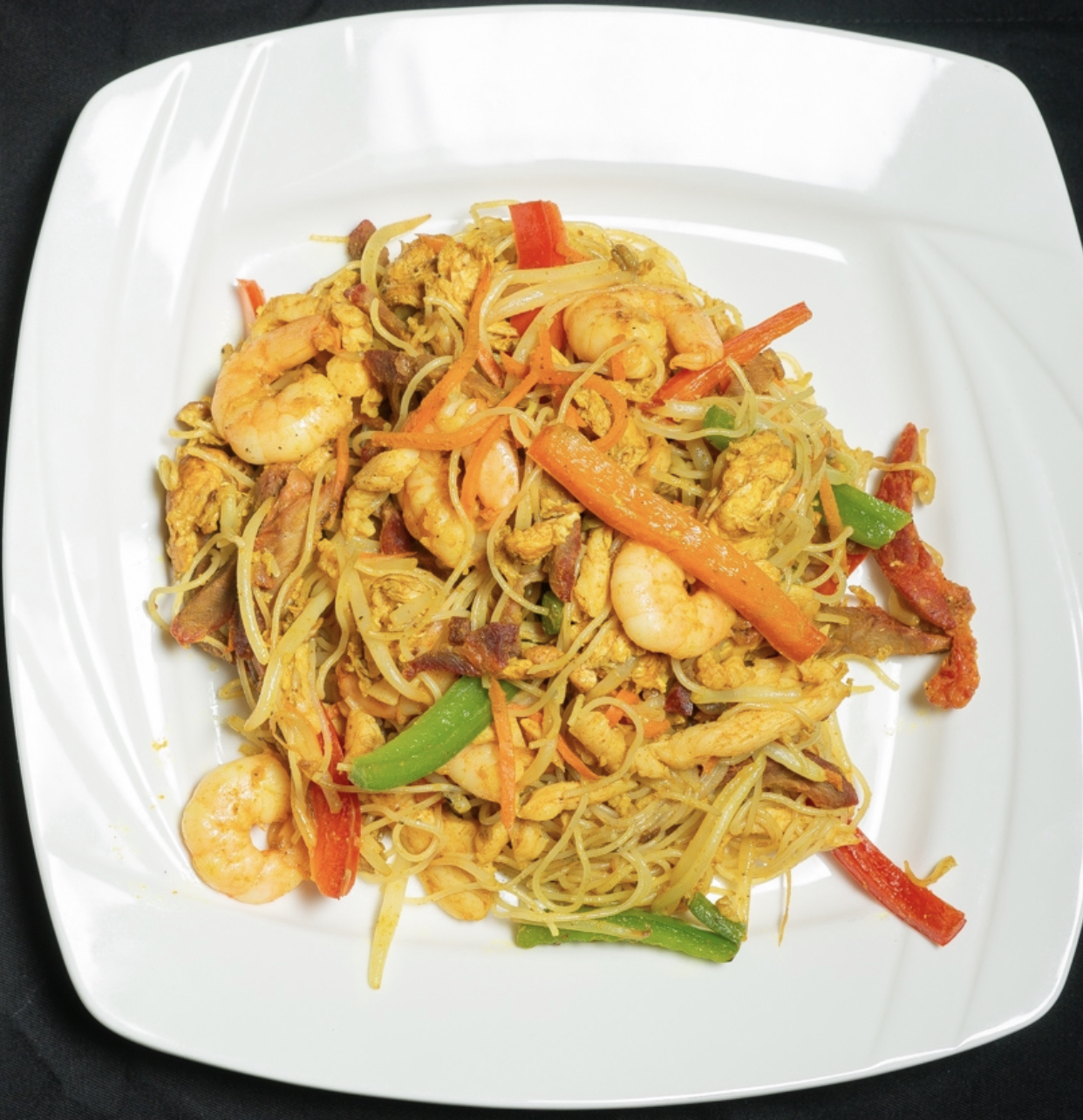Order N1. Singapore Mai Fun food online from Hong Kong Star Noodle House store, Bensalem on bringmethat.com