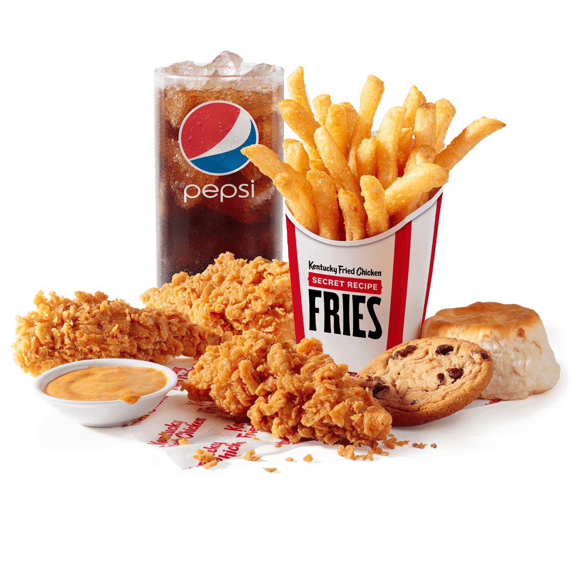 Order 3 pc. Tenders Fill Up food online from Kfc store, Fairbanks on bringmethat.com