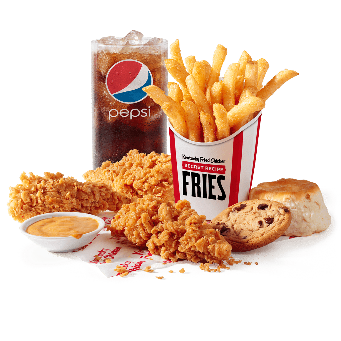 Order 3 pc. Tenders Fill Up food online from Kfc store, Albuquerque on bringmethat.com