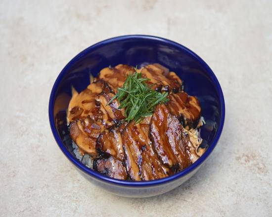 Order SPICY ABURI CHASHU RICE food online from Ippudo Berkeley store, Berkeley on bringmethat.com