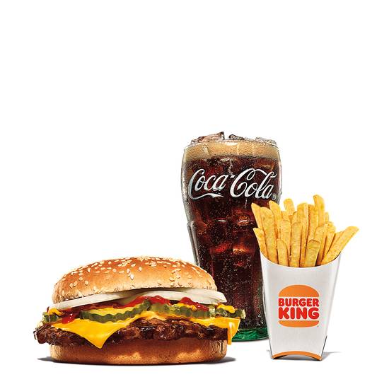 Order QUARTER POUND KING™ Meal food online from Burger King store, Shamokin Dam on bringmethat.com
