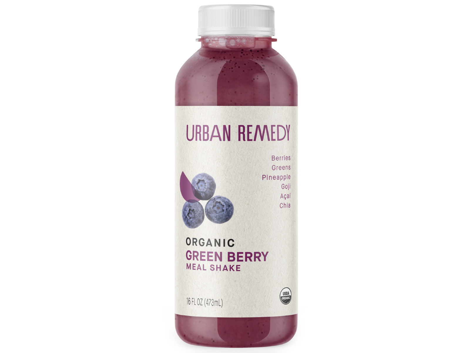 Order Green Berry 16 oz food online from Urban Remedy store, Lafayette on bringmethat.com