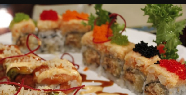 Order X'Mas Roll food online from Omiya Sushi II store, Brooklyn on bringmethat.com