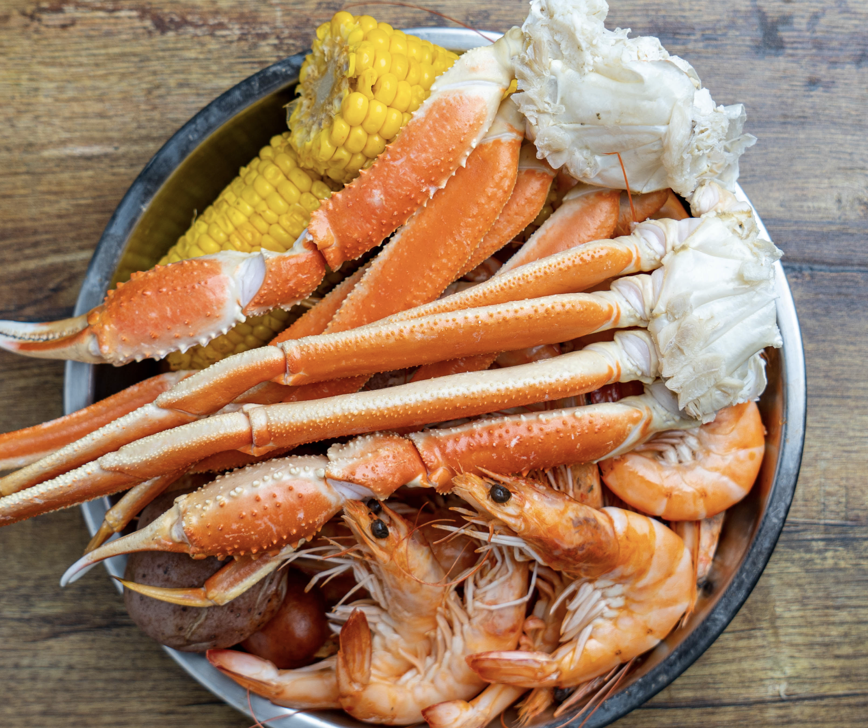 Order Combo 2 Snow Crab Legs food online from Bag O' Crab store, Salinas on bringmethat.com