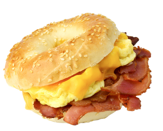 Order Bacon, Egg, and Cheese Bagel food online from The Pancake Snob store, Malvern on bringmethat.com