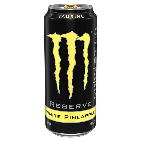 Order Monster Energy Reserve Energy Drink White Pineapple (16 oz) food online from Rite Aid store, Grafton on bringmethat.com