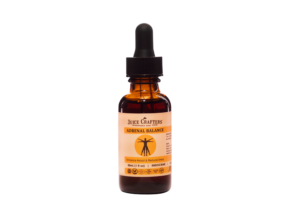 Order Adrenal Balance Tincture food online from Juice Crafters store, Los Angeles on bringmethat.com