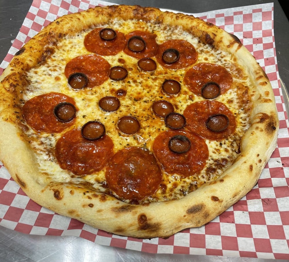 Order Pepperoni Pizza - 12'' food online from Alpine Pizza store, Boise on bringmethat.com