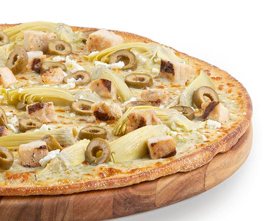 Order 12" Creamy Pesto Chicken food online from Pizza Guys store, Cameron Park on bringmethat.com