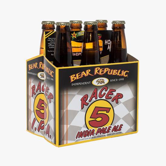 Order Bear Republic Racer 5 IPA food online from Bay Area Liquors & Groceries store, Oakland on bringmethat.com