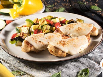 Order Glazed Mediterranean Chicken - Entree food online from Select Pizza | Grill store, Cinnaminson on bringmethat.com