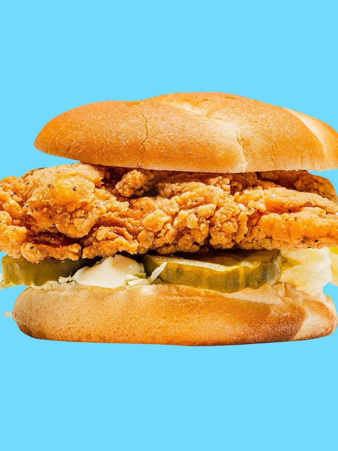 Order Crispy Chicken Tender Sandwich food online from Burger Bytes store, Los Angeles on bringmethat.com