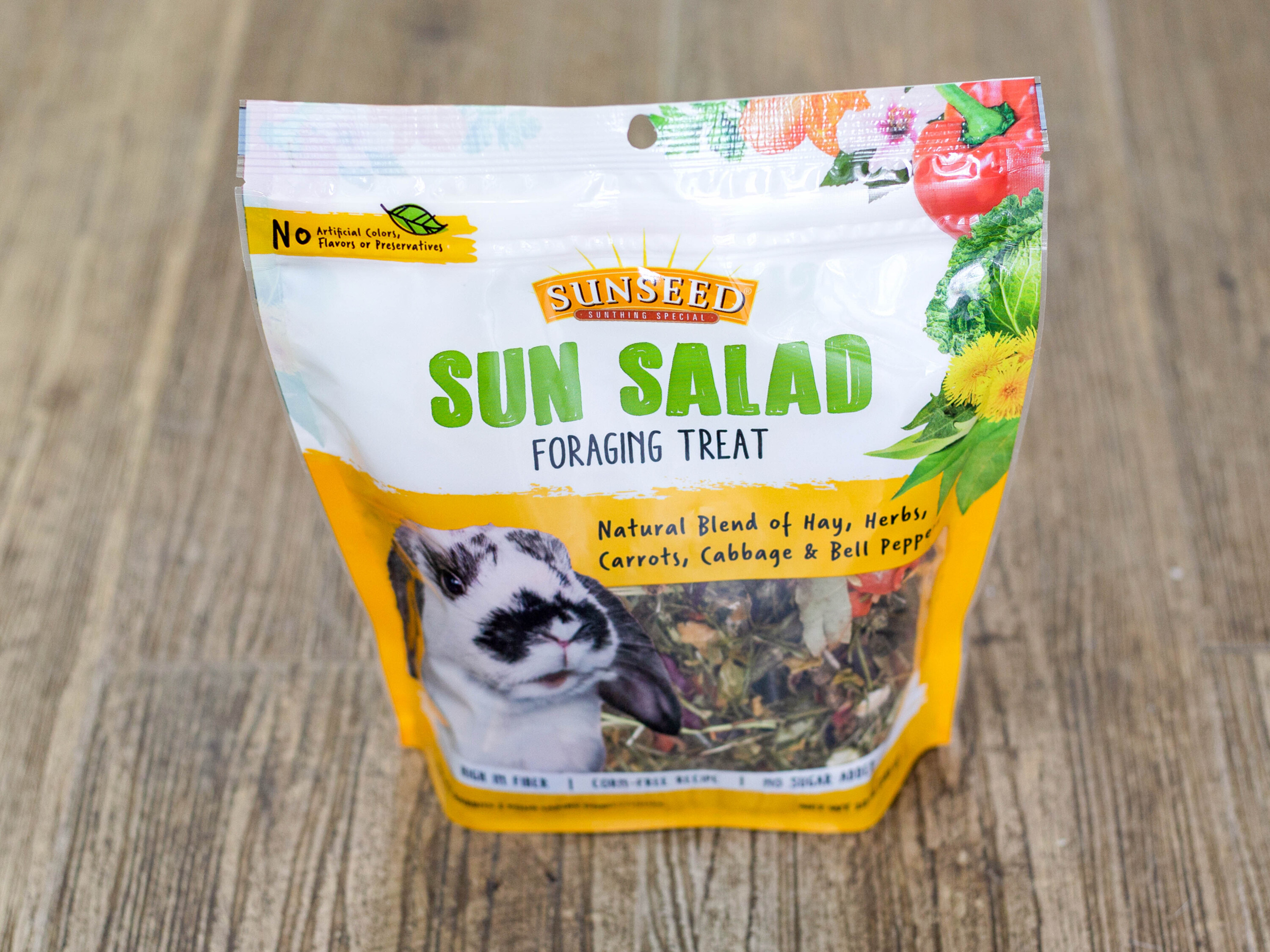 Order Sunseed - Sun Treat Salad Rabbit 10 oz. food online from Park Pet Shop store, Chicago on bringmethat.com