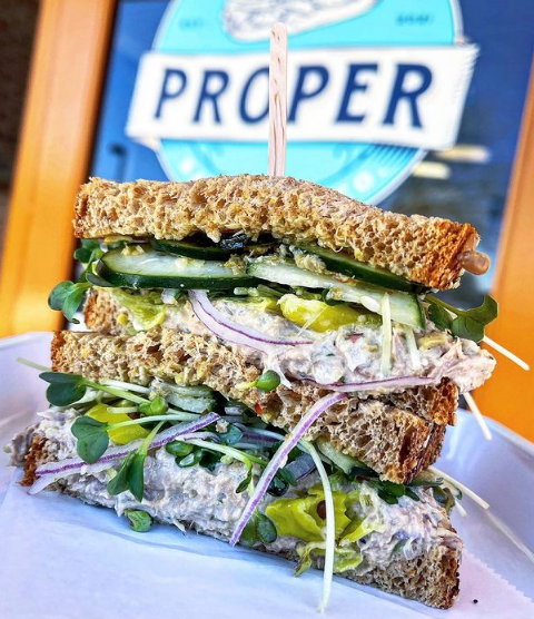 Order Tuna Salad Sandwich food online from Proper Sandwich Company store, Las Vegas on bringmethat.com