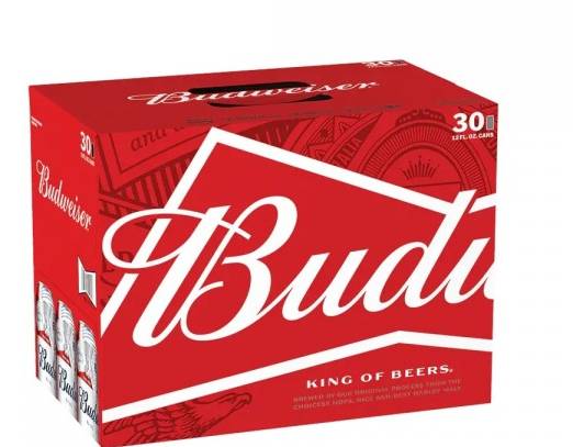 Order Budweiser (30 pack 12oz cans) food online from Windy City Liquor Market store, El Cajon on bringmethat.com