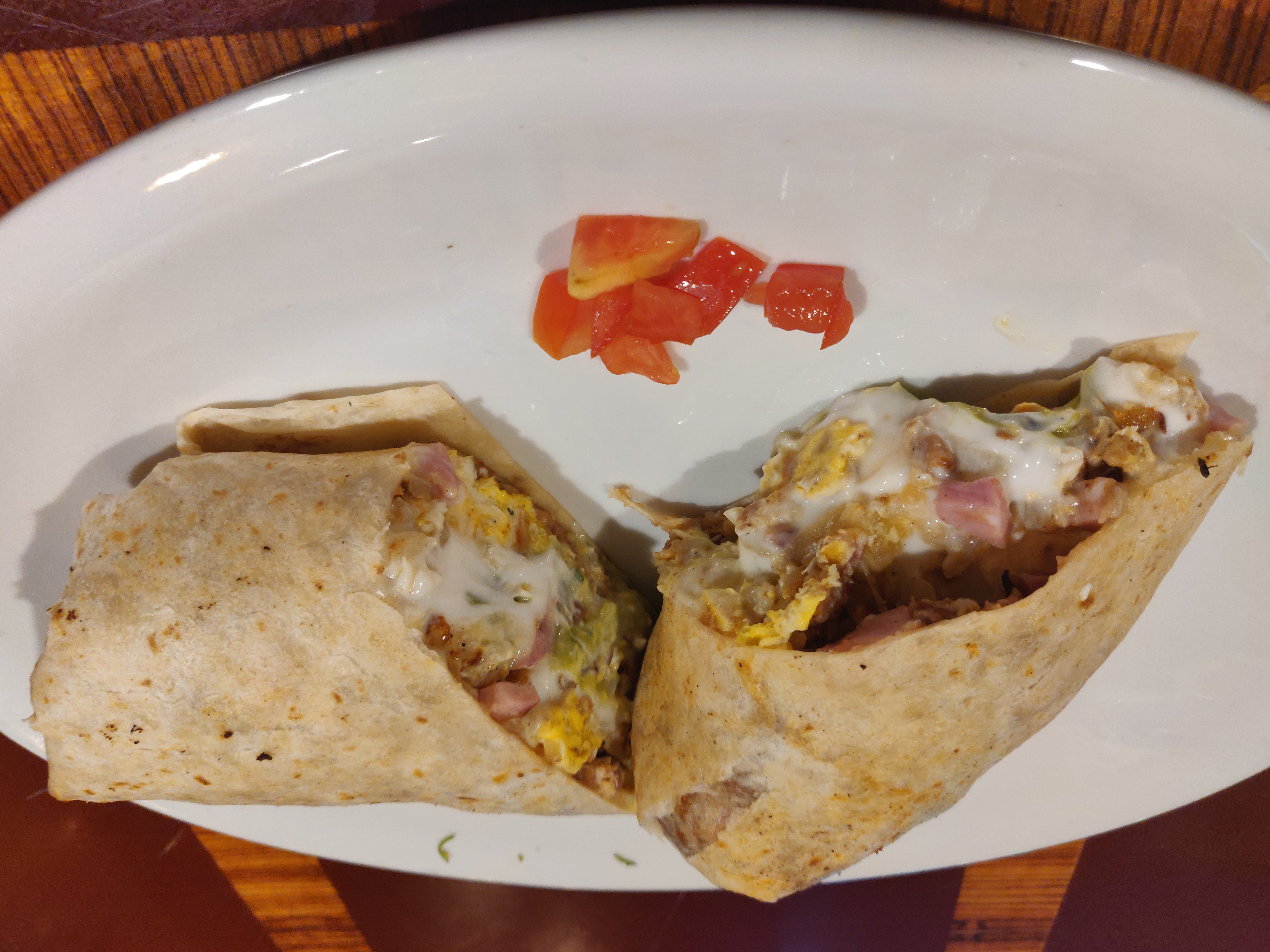 Order Meat Lover's Breakfast Burrito food online from Taqueria El Ranchito store, Chicago on bringmethat.com