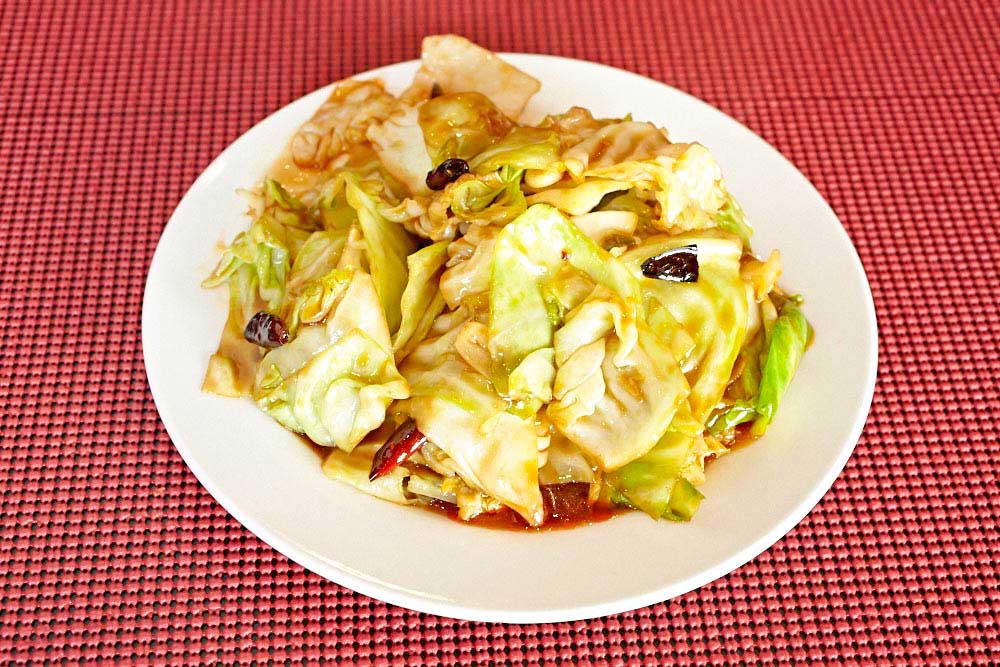 Order 包心菜 Cabbage with Garlic food online from Spices 3 store, Oakland on bringmethat.com
