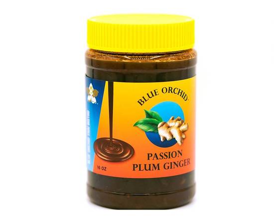 Order Passion Plum Ginger (16 oz.) food online from Blue Orchid Thai Bistro store, Palm Desert on bringmethat.com
