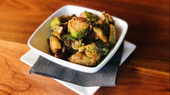Order Roasted Brussels Sprouts food online from Sedona Taphouse store, Fredericksburg on bringmethat.com
