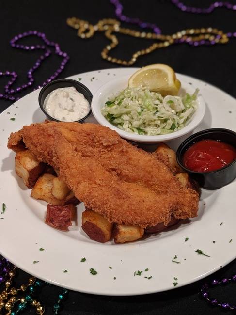 Order Fried Catfish food online from Louisiana Bistreaux Seafood Kitchen store, East Point on bringmethat.com