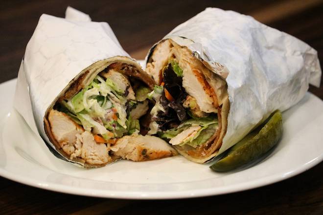 Order Grilled Chicken Wrap food online from Silver Spoon Diner store, New York on bringmethat.com