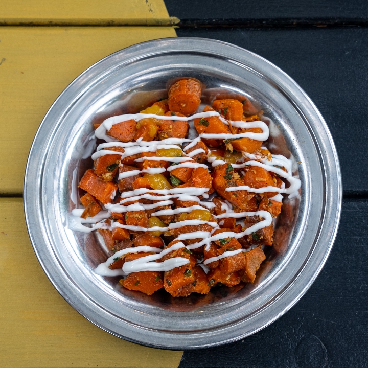 Order Ginger Agave Roasted Carrot Salad (GF) food online from The Sudra store, Portland on bringmethat.com