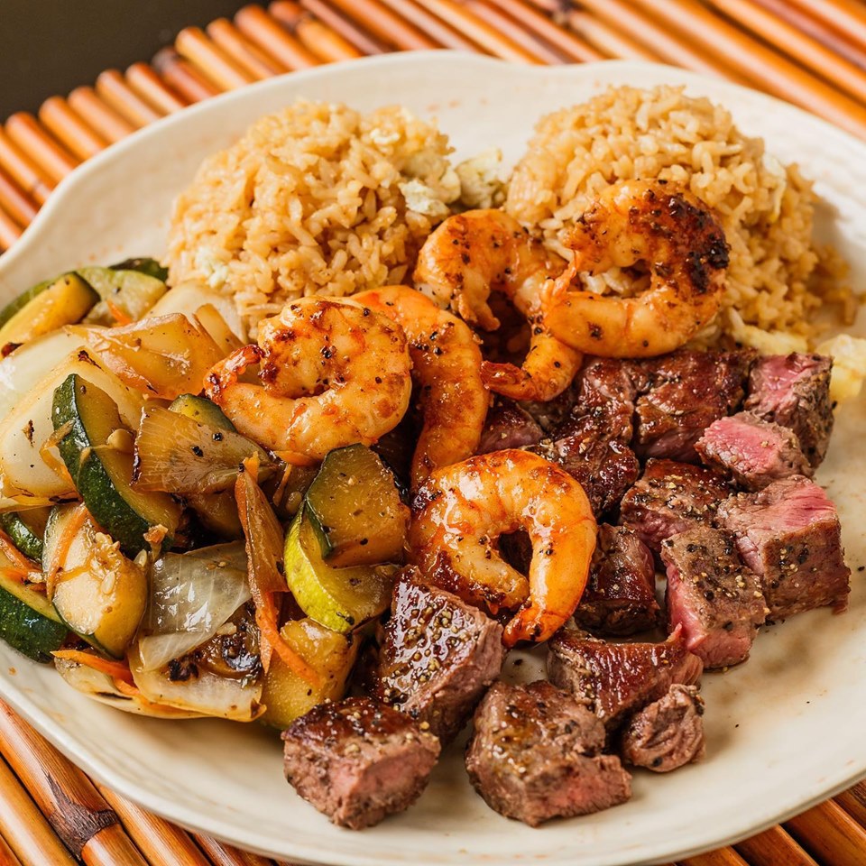 Order Steak and Shrimp Combination food online from Chicot Hibachi Express store, Little Rock on bringmethat.com