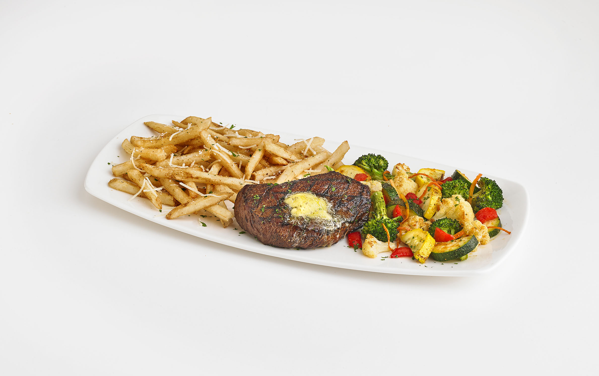 Order Steak Frites food online from Boston Restaurant & Sports Bar store, Grand Junction on bringmethat.com