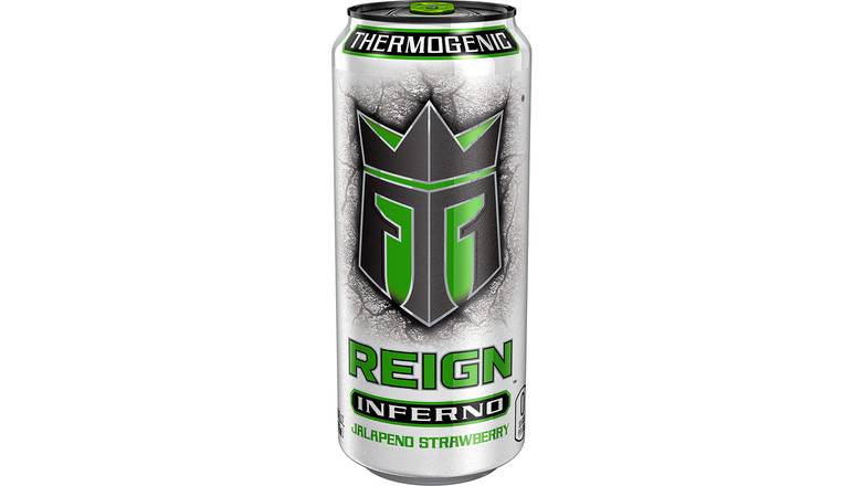 Order Reign Inferno Strawberry Jalapeno Thermogenic Fuel food online from Trumbull Mobil store, Trumbull on bringmethat.com