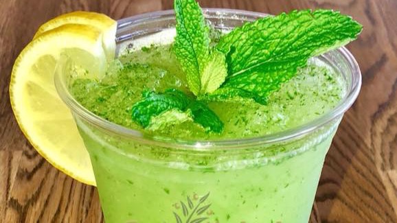Order Fresh Lemon Mint Smoothie food online from Crave Kabob store, Chicago on bringmethat.com