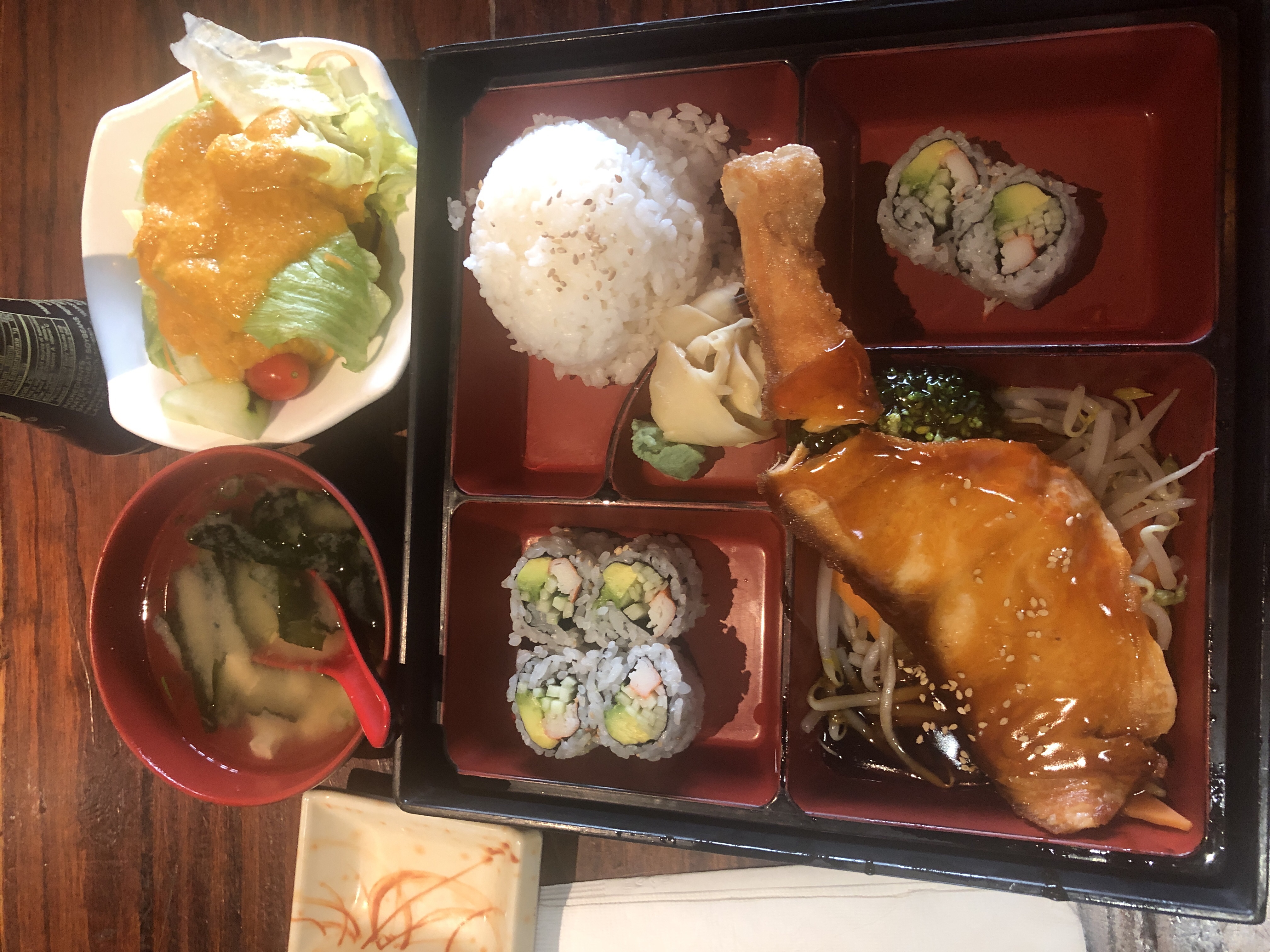 Order Teriyaki Lunch Bento food online from Akimoto sushi store, New York on bringmethat.com