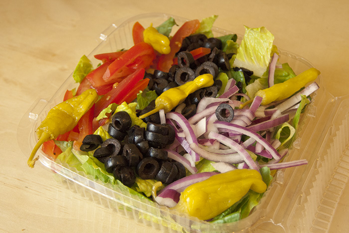 Order Garden Salad food online from G's Philly Cheesesteaks store, San Francisco on bringmethat.com