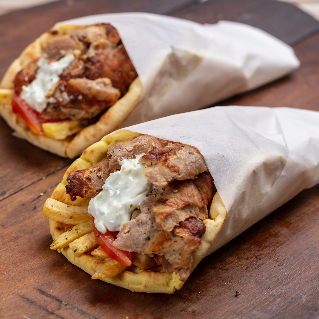 Order Chicken Gyro - Sandwich food online from Gyro Jimmys store, Carle Place on bringmethat.com