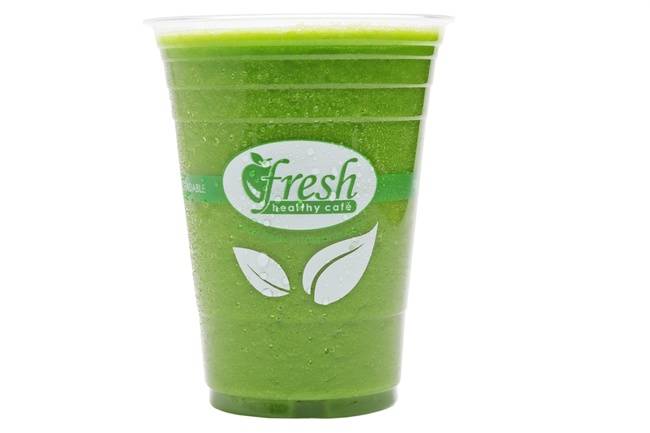 Order Green Machine - Small (16 oz.) food online from Fresh Healthy Cafe store, San Marcos on bringmethat.com
